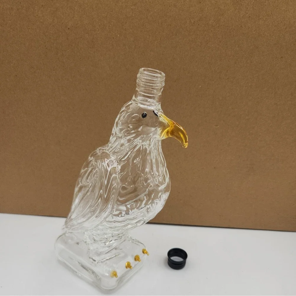 Jack Daniel's Old No. 7 Brand Rare Glass Eagle Decanter Approximately 8 in